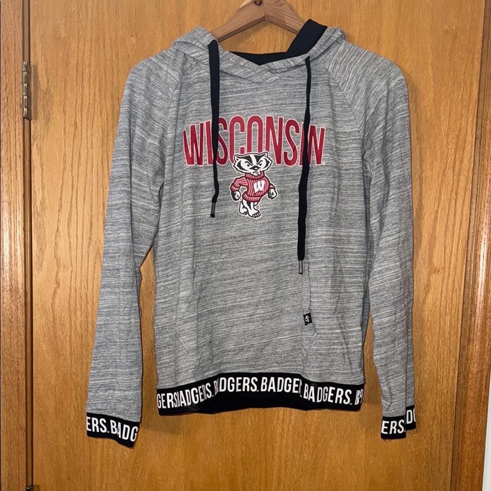 47 Brand Gray and Black Hoodie
